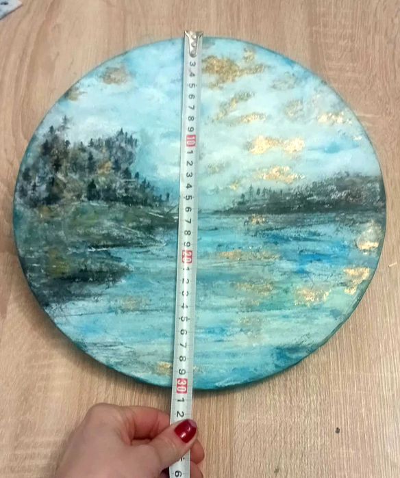 Tablou rotund perfect pentru living