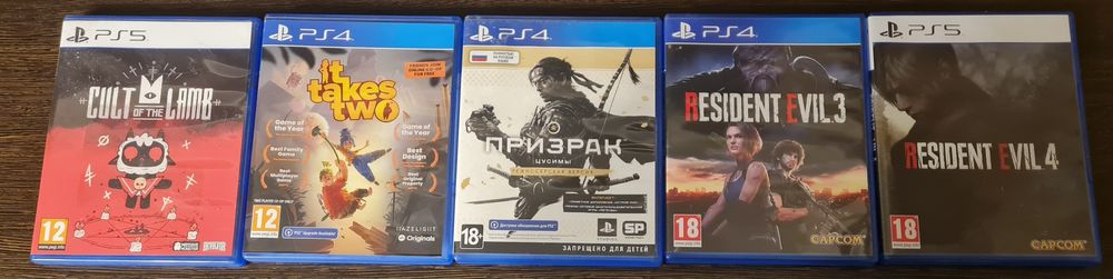 ПРОДАЖА ДИСКОВ НА playstation 4 и playstation 5