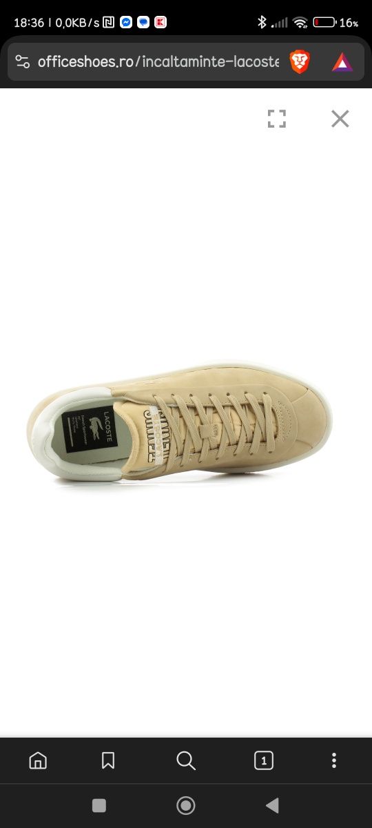 Lacoste basesho 44 noi