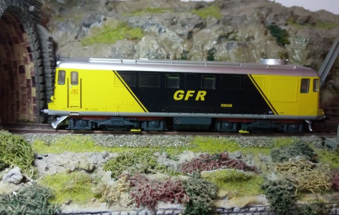 Locomotiva CFR, GFR 060 DA trenulet electric scara H0