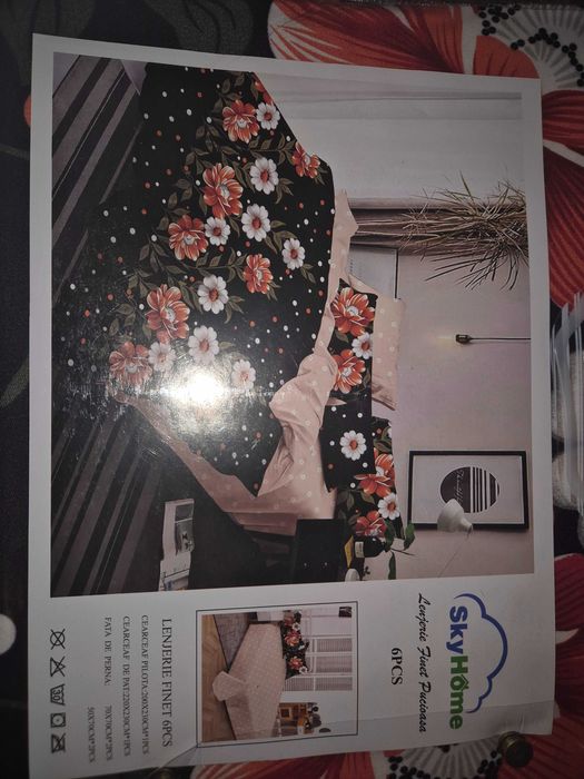 Lenjeri de pat Sky home 6 piese