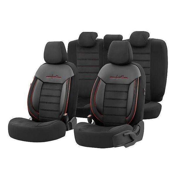 Тапицерия OTOM за кола Comfortline CMF218 (Черно/Червено)