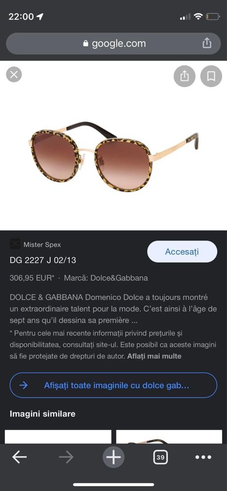 Dolce&Gabbana ochelari de soare