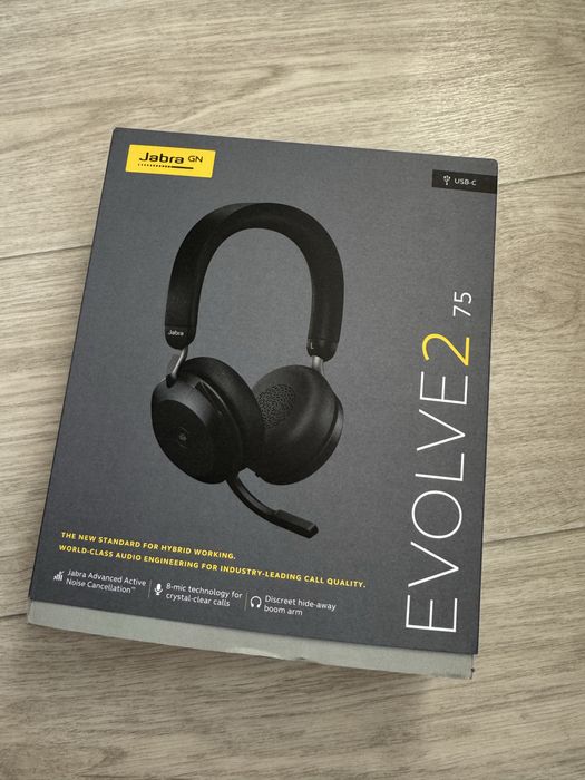 Продам новые наушники Jabra Evolve 2 75
