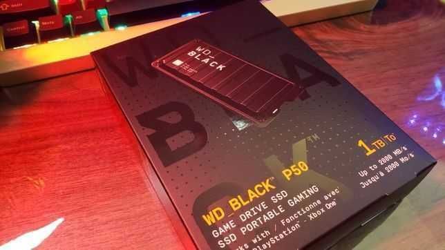 SSD Extern portabil WD Black P50 1TB [PS4] [XBOX ONE] nou SIGILAT