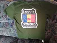 Tricou personalizat ”I speak Romanian”