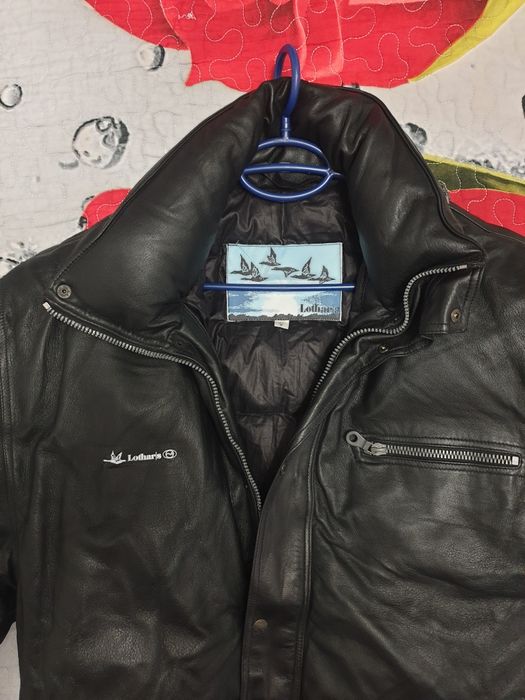 Parker din piele naturala foarte fina ,marimea  XL  în stare foarte b.