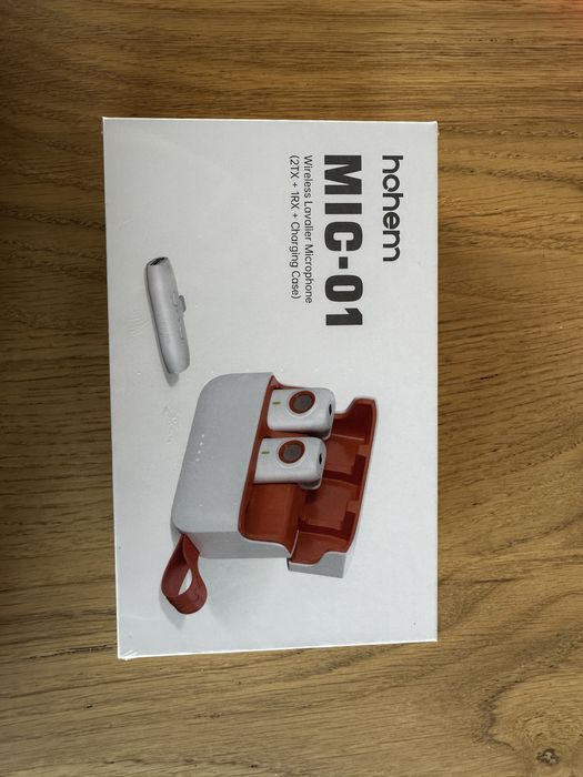 SIGILAT- Kit Microfon+Lavaliera 2TX 1RX- Hohem Mic 01 Apple Ligthtning