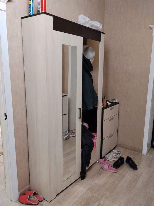 Прихожка с двумя обувницы