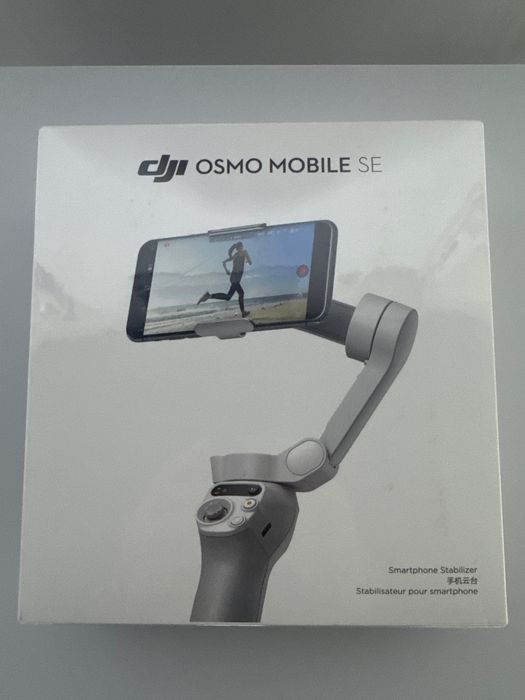 Sistem de stabilizare DJI Osmo Mobile SE, 3 Axe, Gri Sigilat