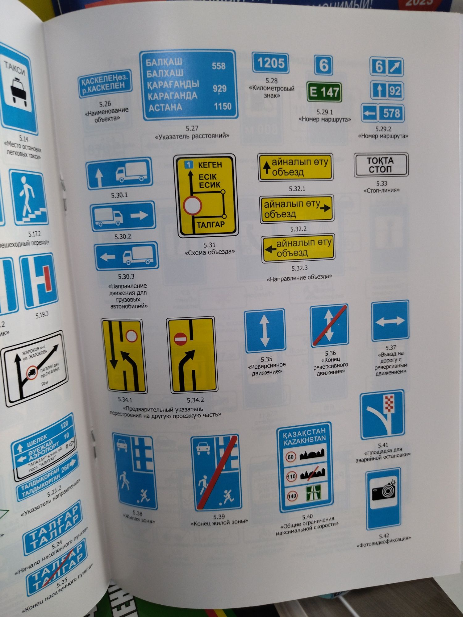 книга ПДД Новый Астана 2024 год