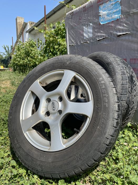 Jante dotz r 15 cu cauciucuri de iarna
