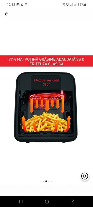 Friteuza TEFAL , sigilata