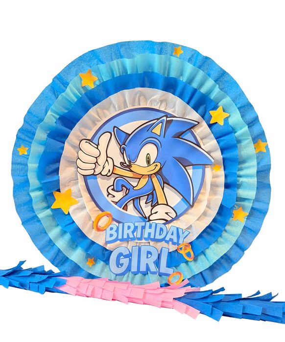 Соник и Ейми Роиуз пинята Sonic