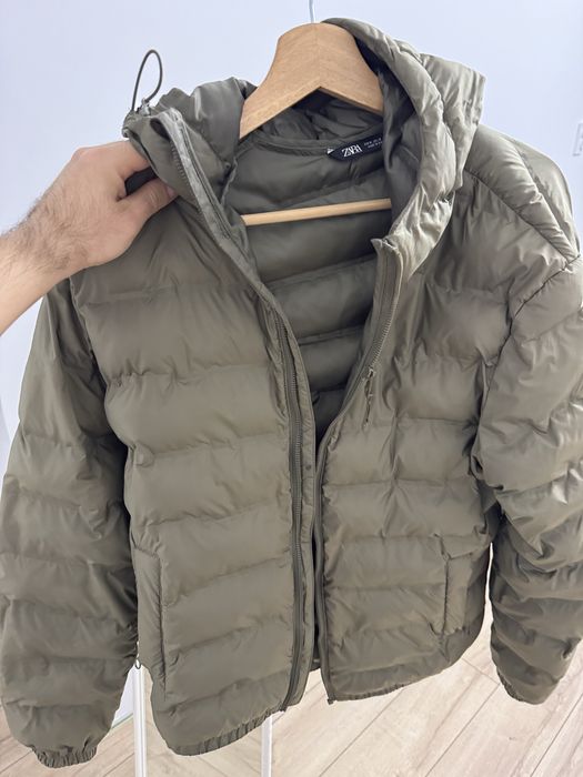 Куртка Zara цвет хаки