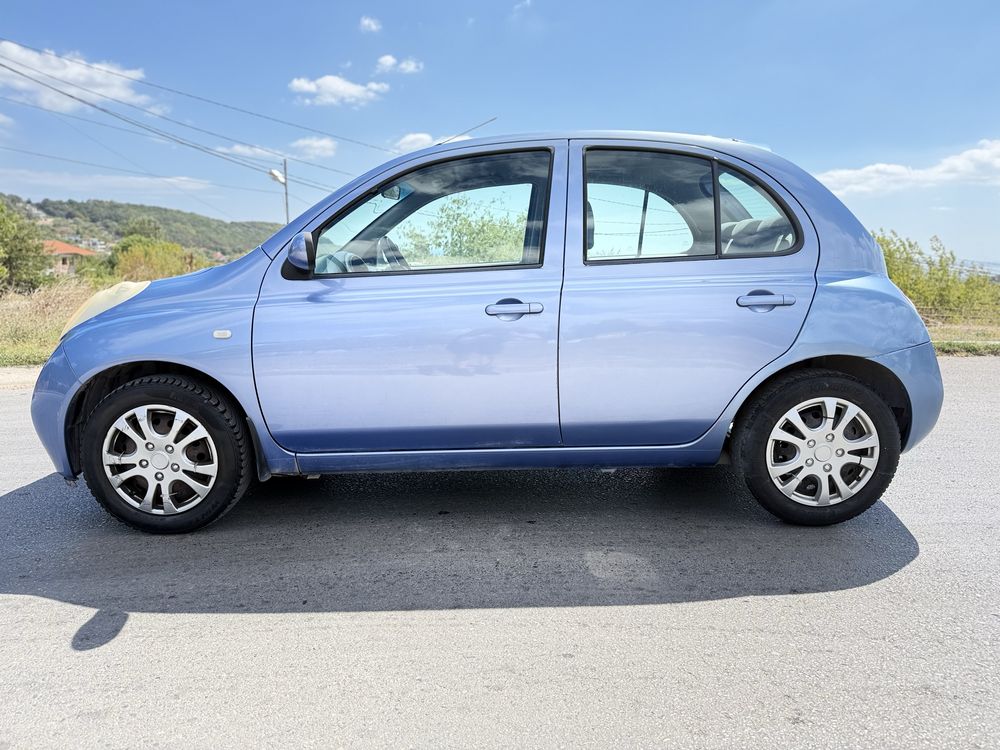 Nissan Micra 1.2i 80к.с. 2004г. 148000км. Климатик Всичко платено