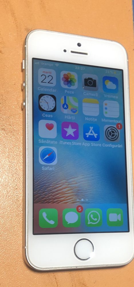 iPhone 6S 64 G alb  liber de rețea!