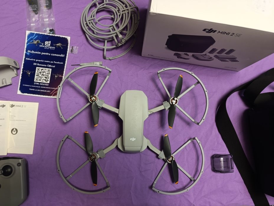 Drona DJI mini 2  combo, cu asigurare