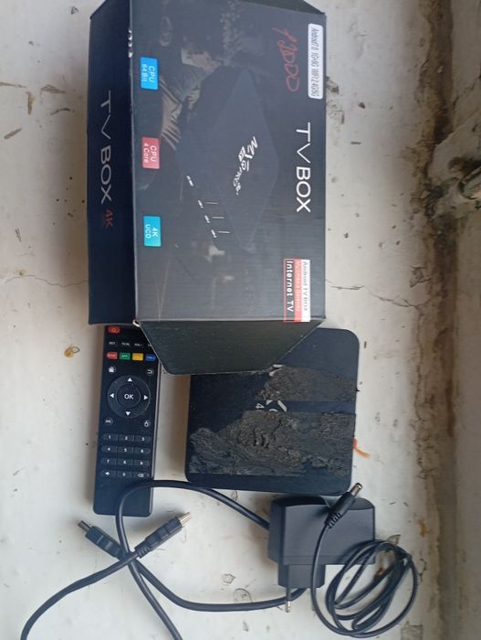 Смарт ТВ приставка Android TV BOX MXQ-4K