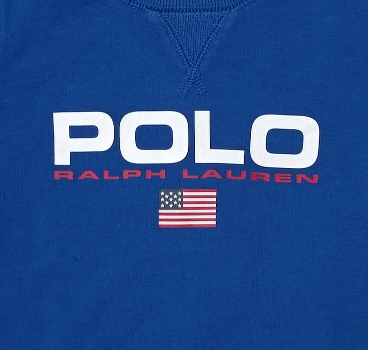 POLO Ralph Lauren Sweatshirt оригинално горнище ръст 116-122см памук
