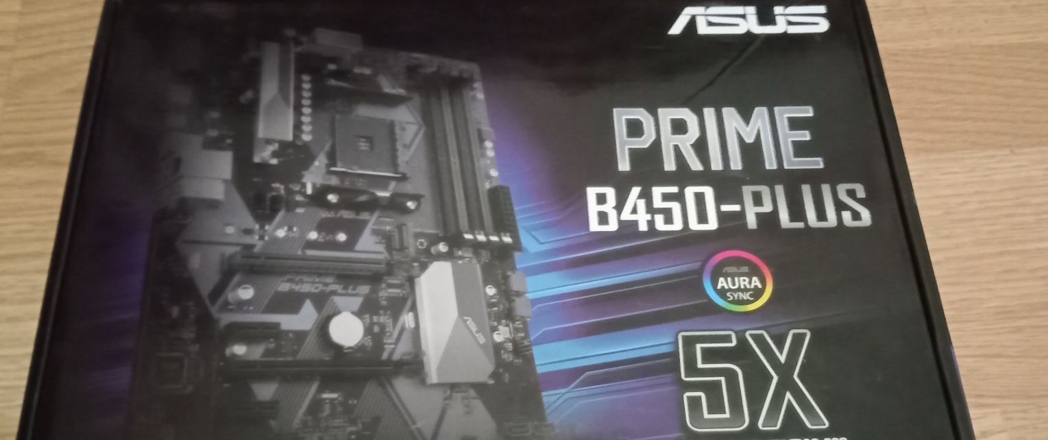 Материнская плата Asus prime b450