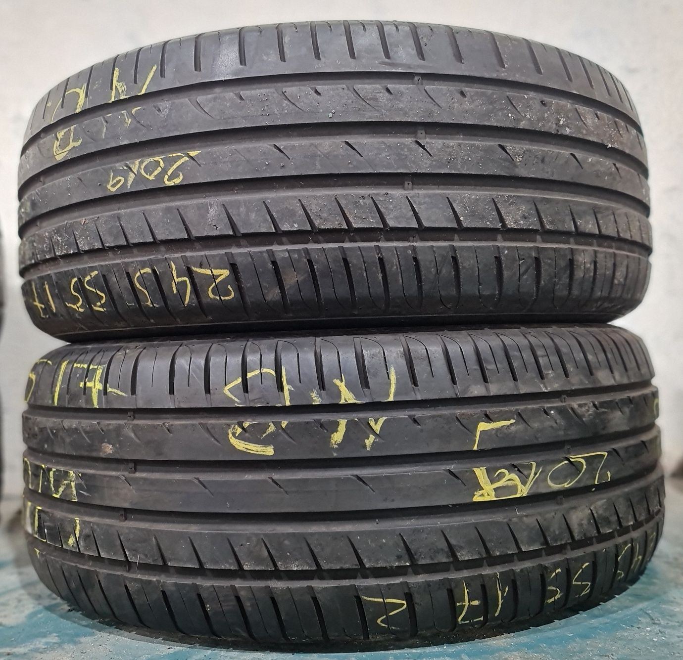 2x 245/55/17 VARA HANKOOK 6MM 2019 Stare impecabila