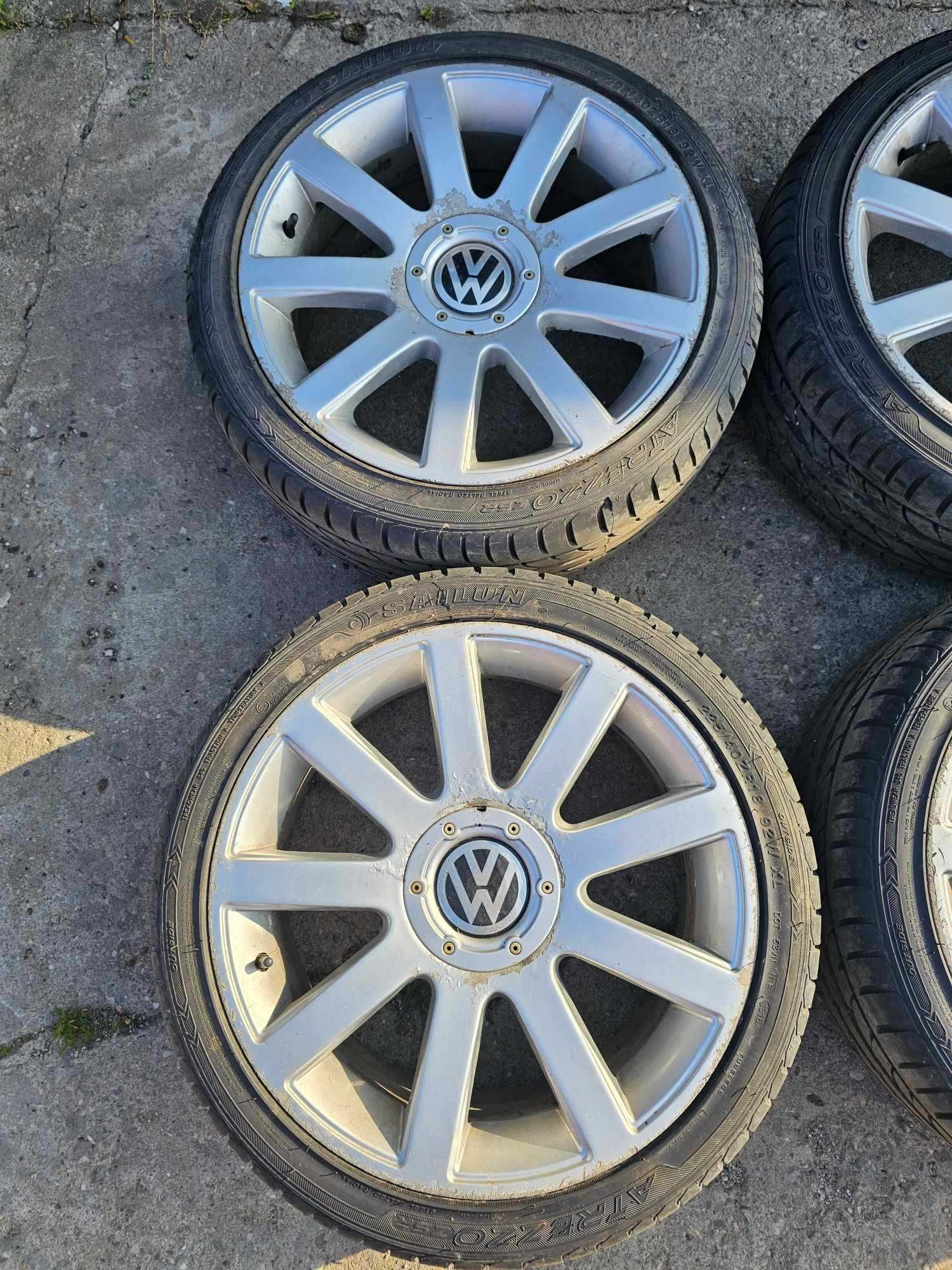 Set jante aliaj Volkswagen R18 5x100 8J