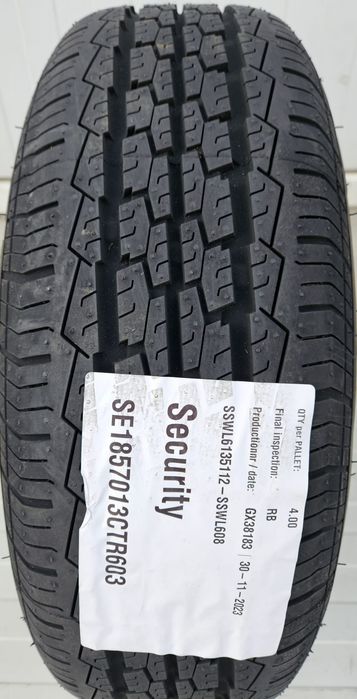 Roata 185/70 R13C, 106N, Anvelopa Security pe Janta 6Jx13