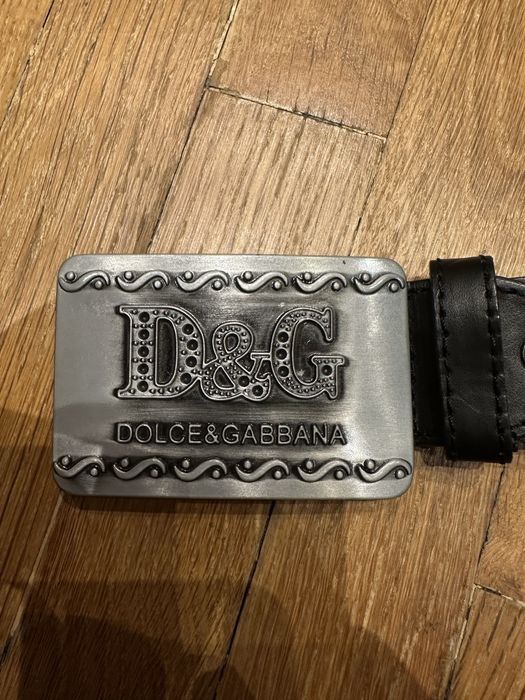 Кожен колан Dolce&Gabbana