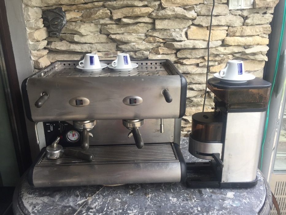 Vand Expresor La San Marco Espresso Machine 85 S-2 Group Sp cu Rasnit