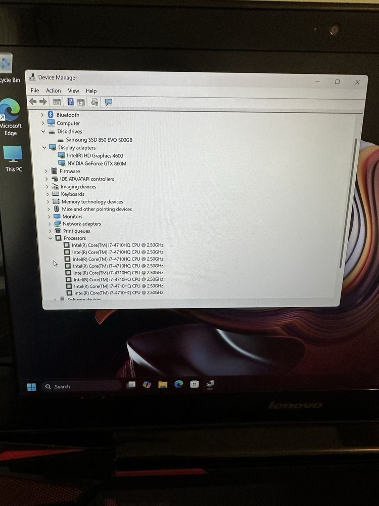 Lenovo y50-70 геймърски лаптоп