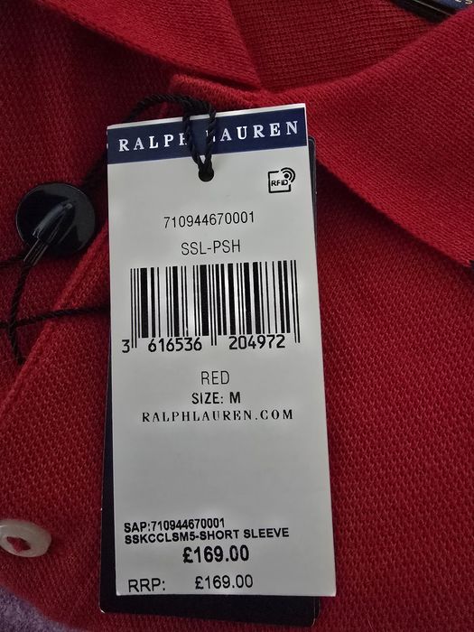 Polo Ralph Lauren Espana ORIGINAL, M classic fit, nou