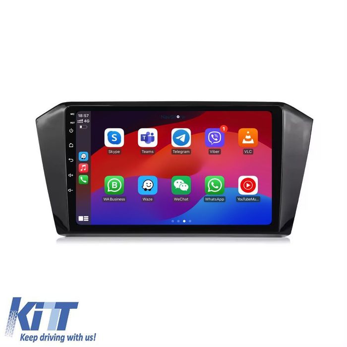 Navigatie Dedicata Volkswagen Passat B8 (2015 - 2022), 10 Inch, 4Gb Ra