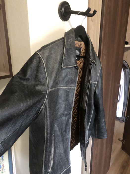 Geaca de piele din piele reala