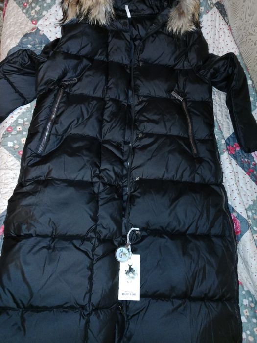 Пуховик женский зима