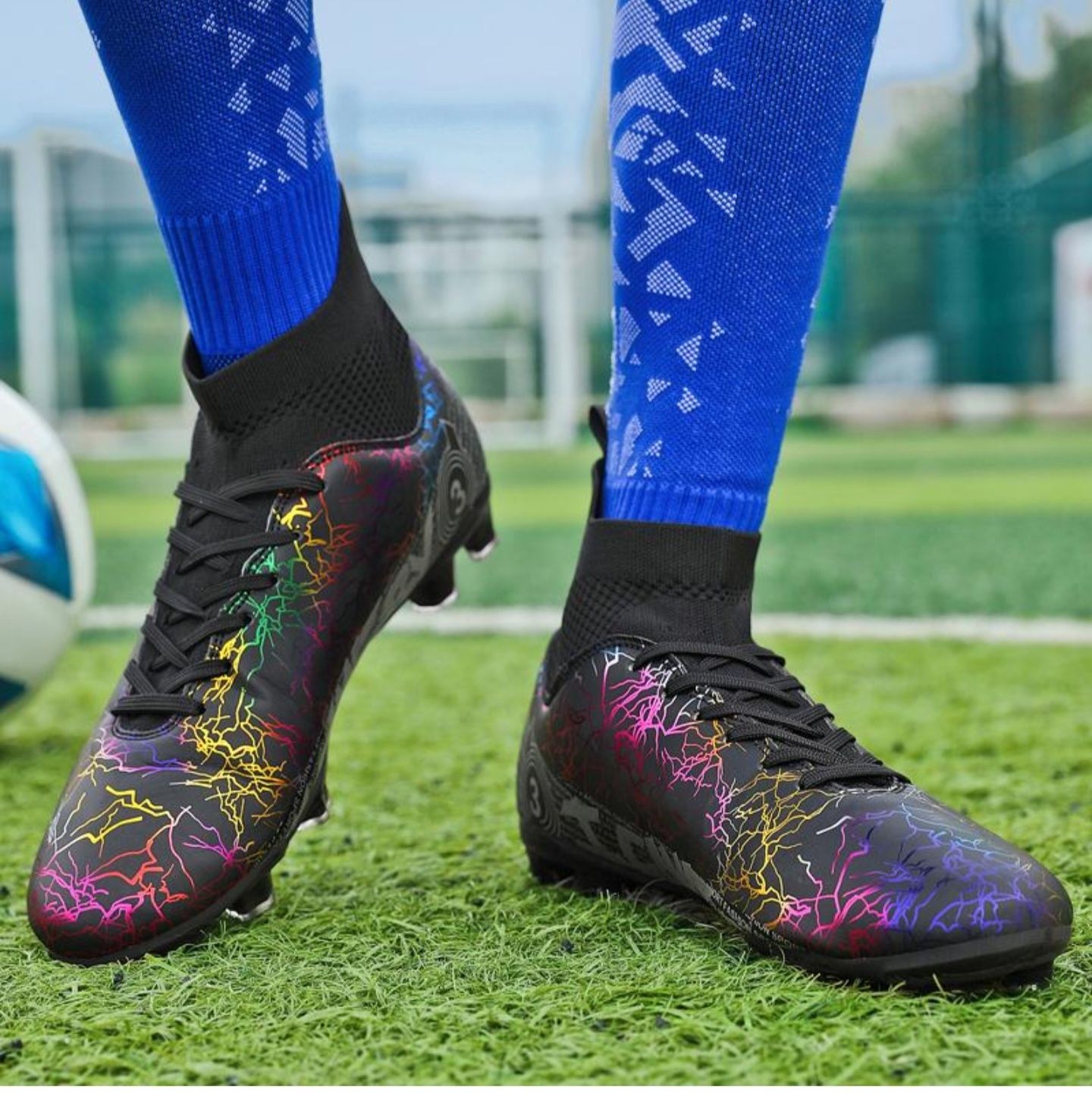Футбольная обувь для мужчин, тренировочные футбольные бутсы,