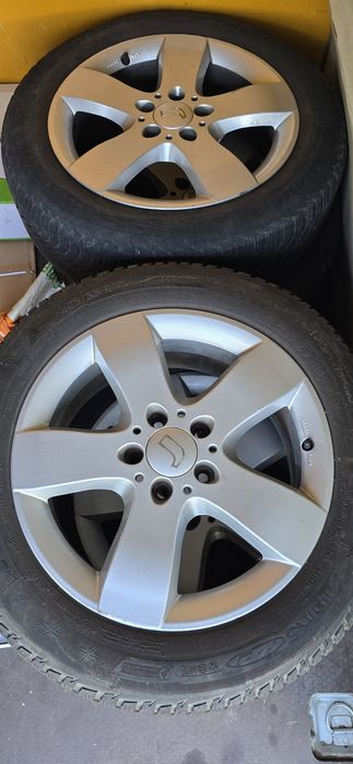 Джанти "17" на MERCEDES  с зимни гуми