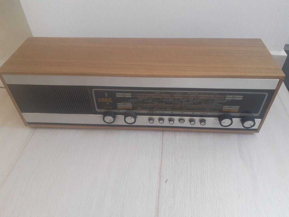 Vand radio romanesc Electronica Select S722 Te6 pt piata maghiara