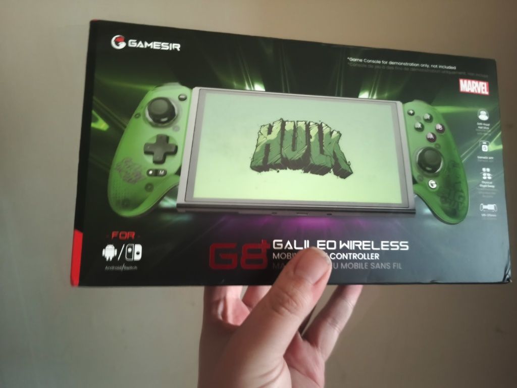 Bluetooth joystick Gamesir Galileo G8+ Hulk edition