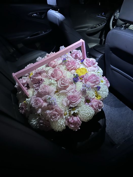 Красивые цветы .