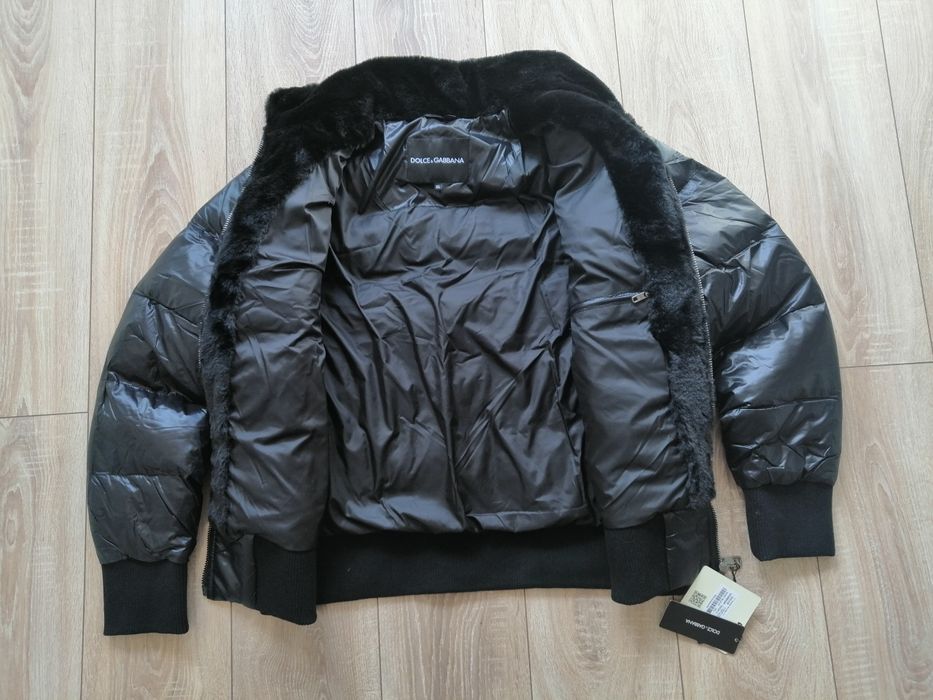 Dolce & Gabbana мъжко зимно яке в черен цвят M L XL XXL 3XL
