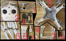 Piese Dji Phantom 3 Standard gimbal camera placa de baza baterie elici