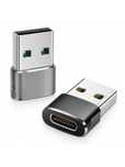Преходник за заряно за телфон Type C F към USB-A M Digital One SP00746