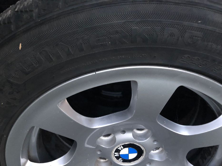 BMW E61 E60 зимни гуми с джанти 16 5x120