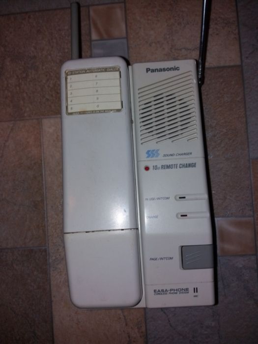 Стационарен  телефон Panasonic и немски Schrack electronic