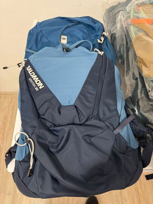 Rucsac drumetie Salomon Aerotrek 20, M/L, poseidon/black iris