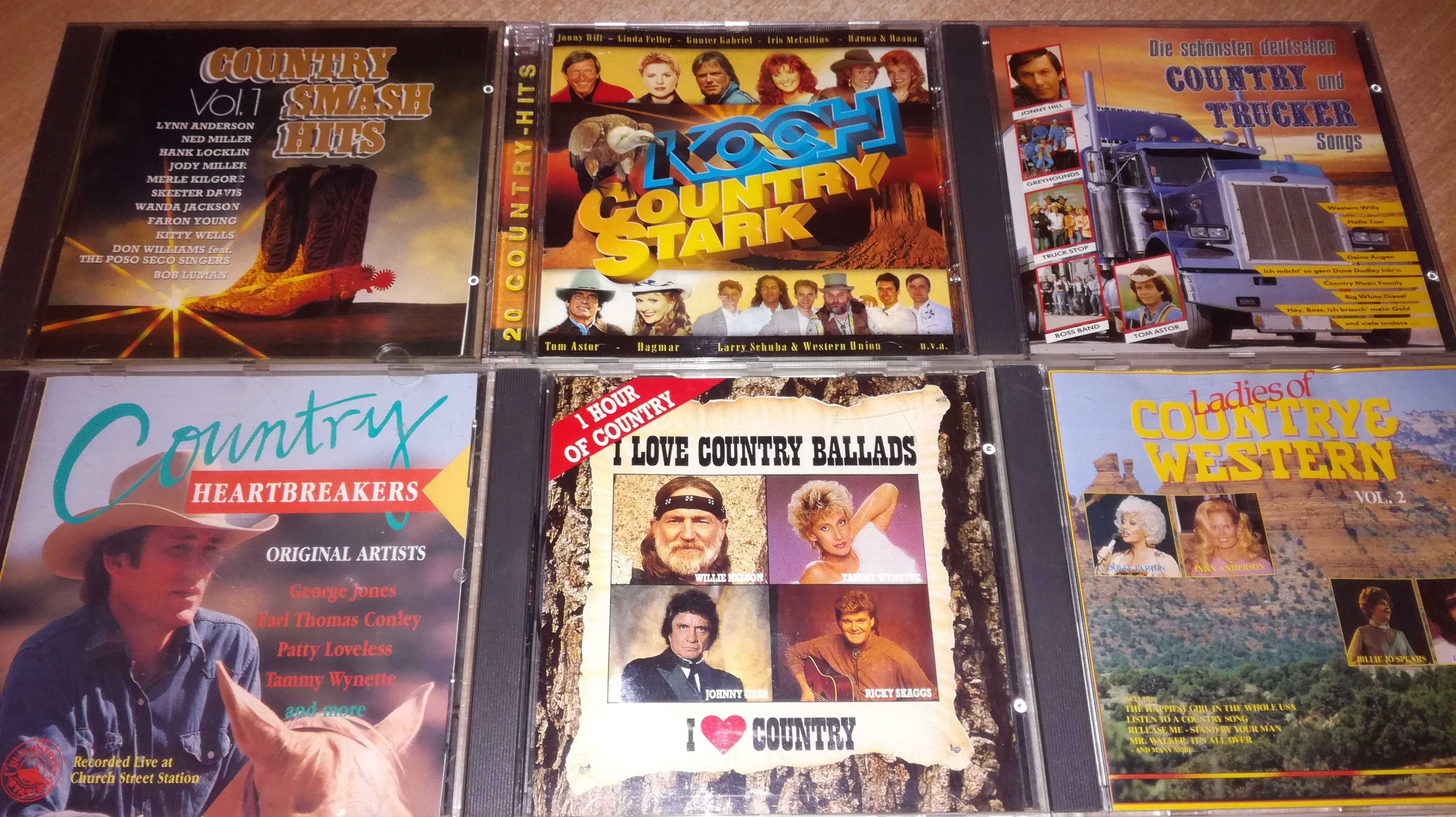 CD - Muzica Country - Kenny Rogers/ Johnny Cash/Dolly Parton - Lista