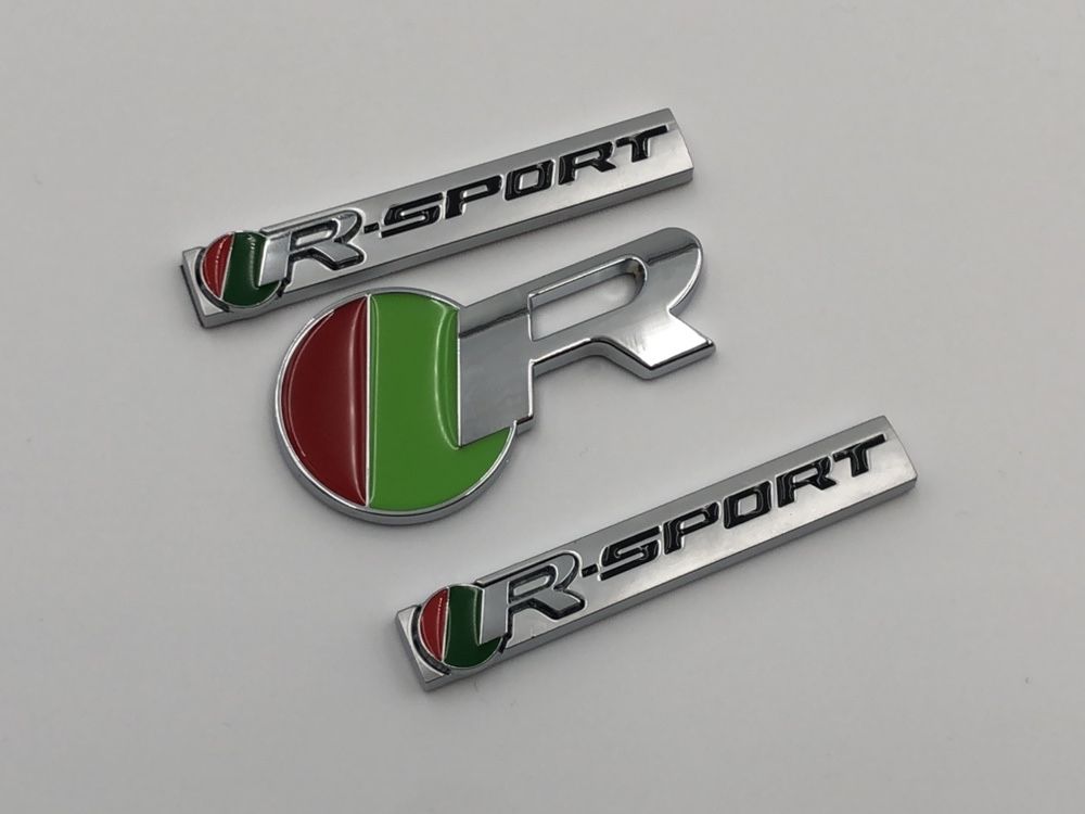 Set Emblema compatibil Jaguar R-Sport