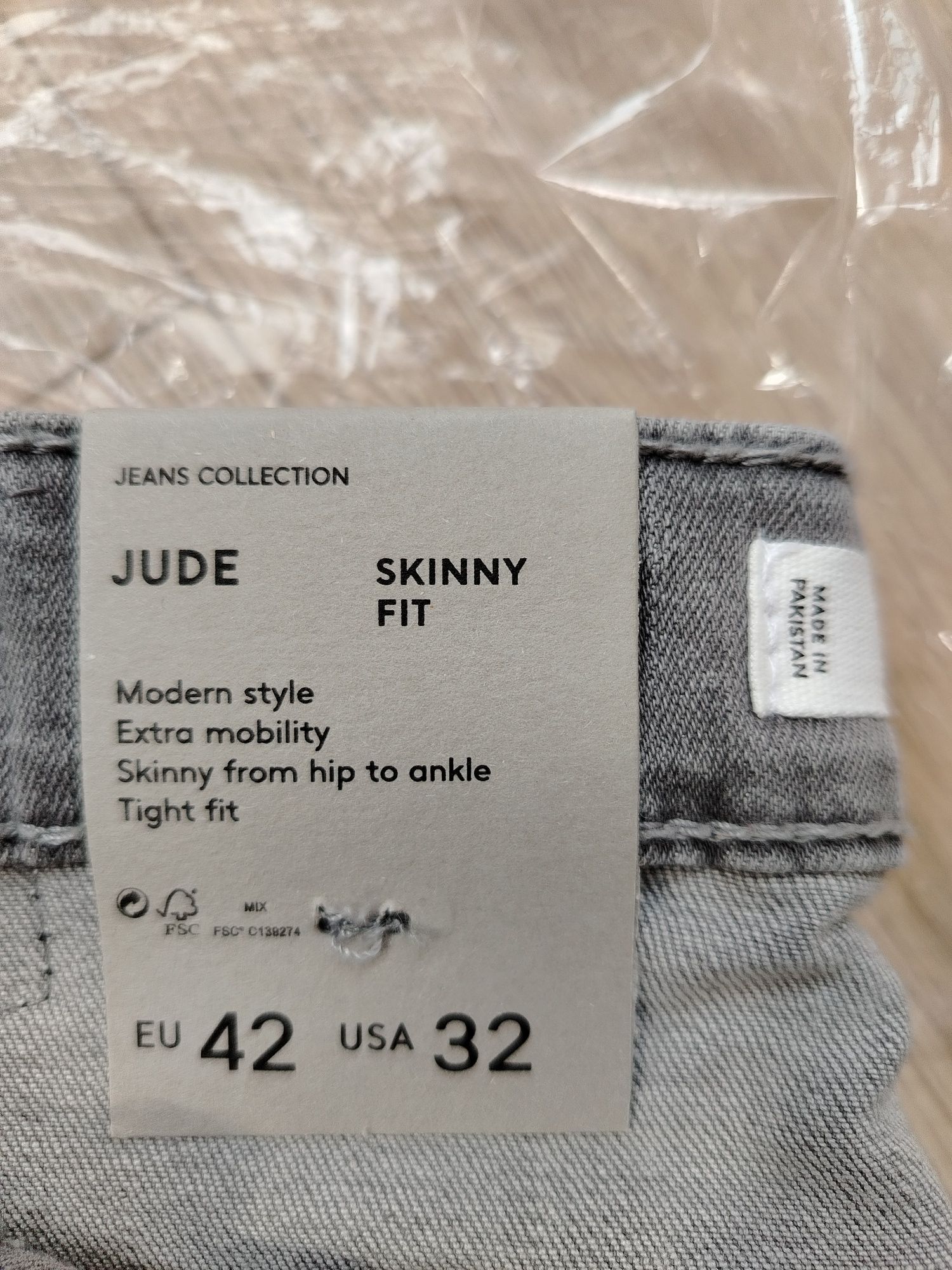 Три чифта чисто нови мъжйки дънки Манго Mango 42 skinny fit