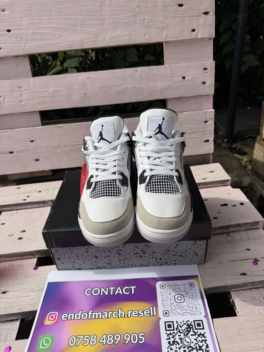 Jordan 4 Military Black